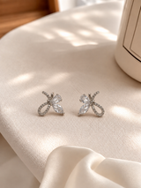Elegant Crystal Butterfly Stud Earrings ✨