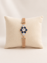 Elegant Crystal Gold-Tone Bracelet ✨