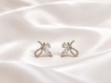 Elegant Crystal Butterfly Stud Earrings ✨