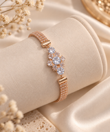 Elegant Crystal Gold-Tone Bracelet ✨