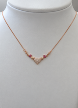 Elegant Heart Crystal Pendant Necklace ✨