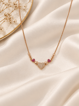 Elegant Heart Crystal Pendant Necklace ✨