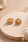 Golden Sunflower Stud Earrings ✨