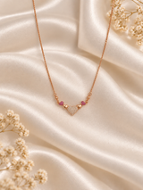 Elegant Heart Crystal Pendant Necklace ✨