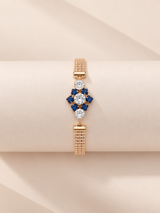 Elegant Crystal Gold-Tone Bracelet ✨
