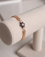 Elegant Crystal Gold-Tone Bracelet ✨